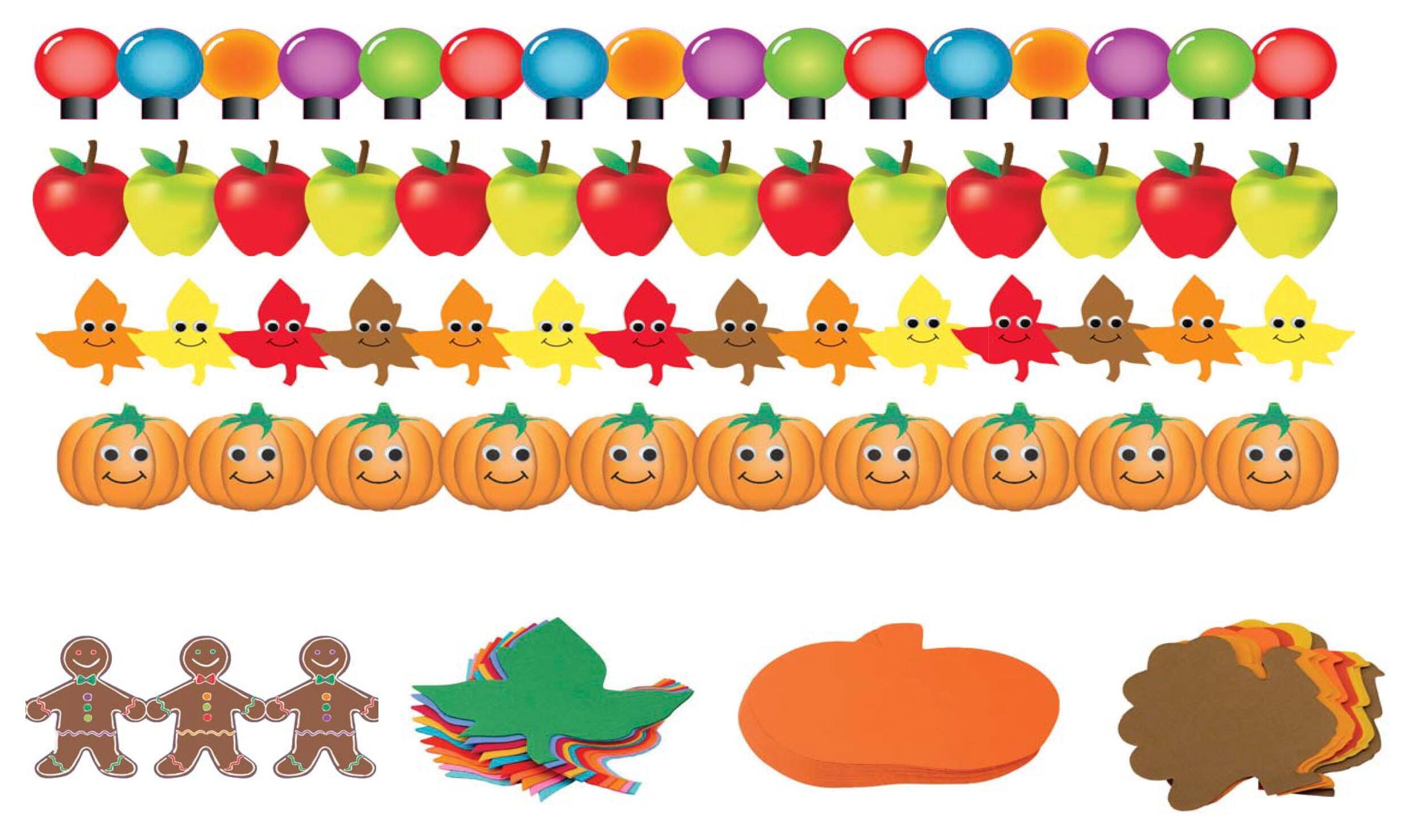 Hygloss Fall Decorative Classroom Pack, Item Number 2002885